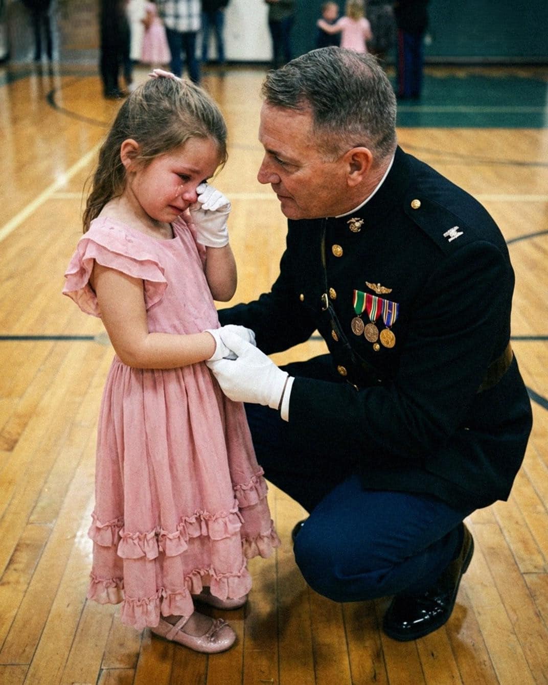 My Daughter Was Laughed at for Standing Alone at the Father-Daughter Dance – Until a Dozen Marines Entered the Gym