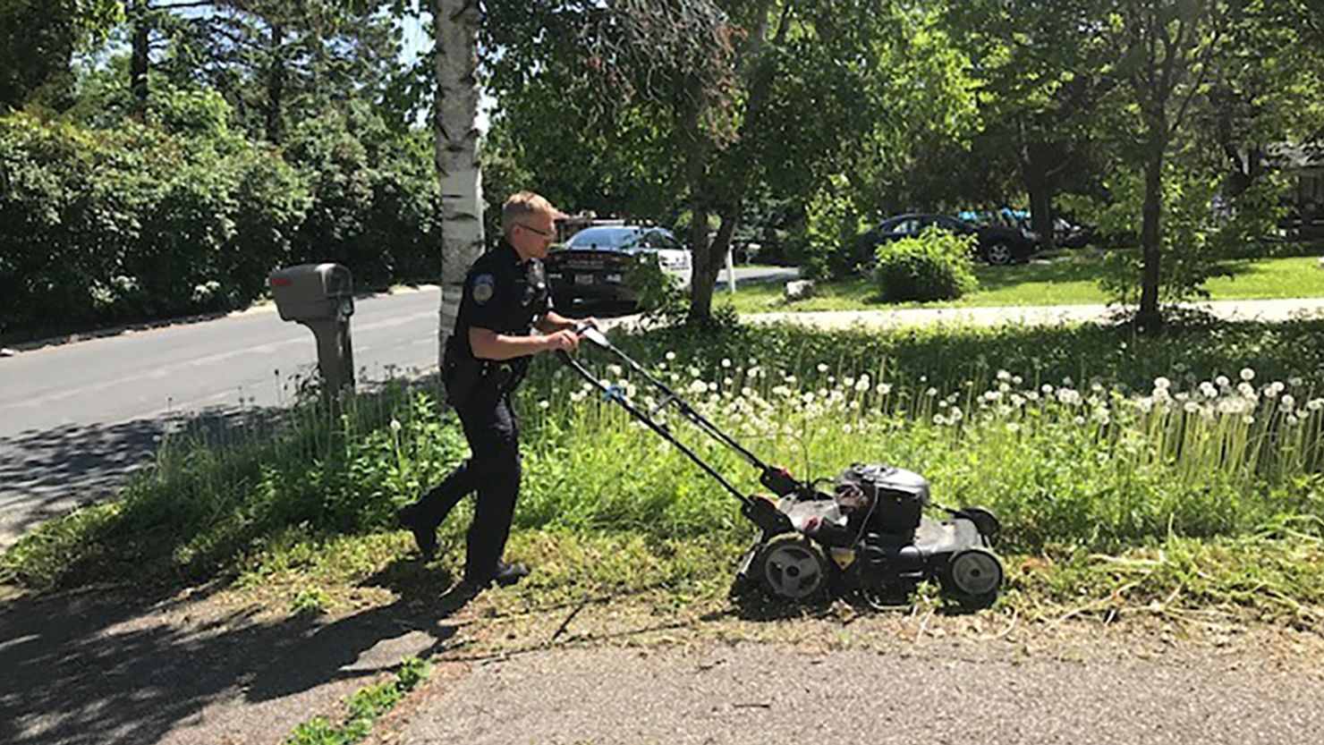 I Mowed the Lawn for the 82-Year-Old Widow Next Door – The Next Morning, a Sheriff Woke Me up with a Request That Made My Blood Run Cold